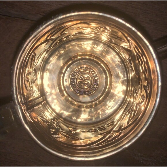 Mini Brass Holsley Watering Can With Flowers - Picture 5 of 6